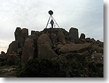 Kas and the Mt Wellington trig